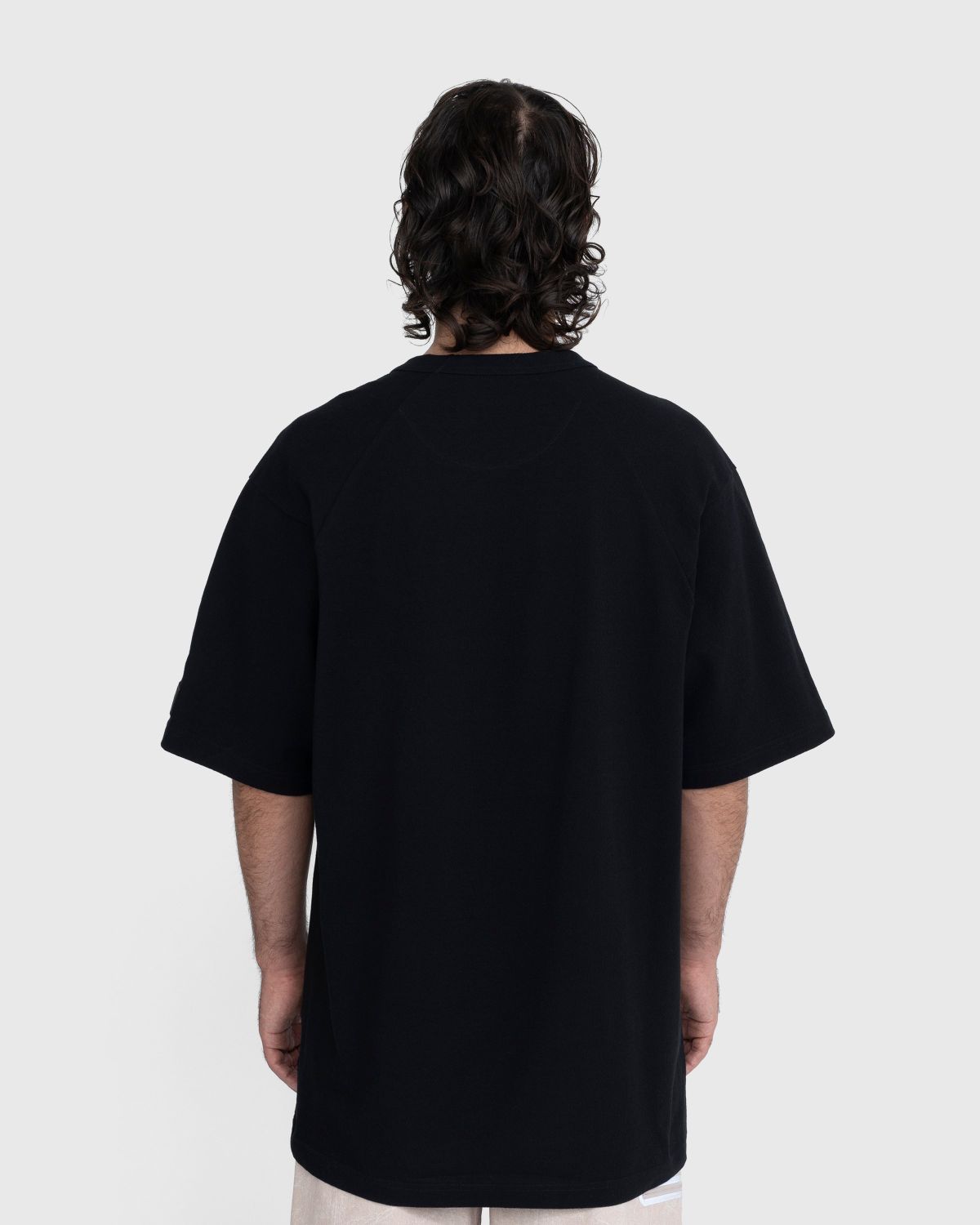 Y-3 – Crepe Short-Sleeve T-Shirt Black - T-Shirts - Black - Image 3