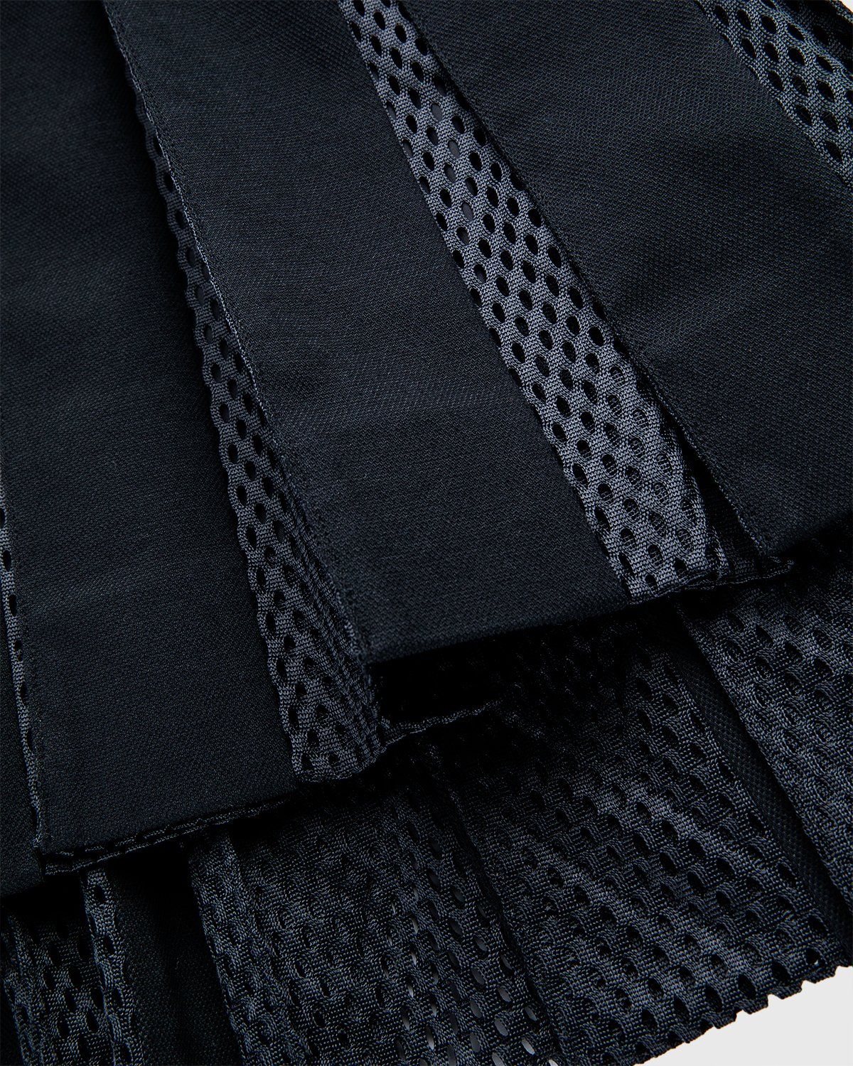 Thom Browne x Highsnobiety – Men's Pleated Mesh Skirt Black - Midi - Black - Image 7