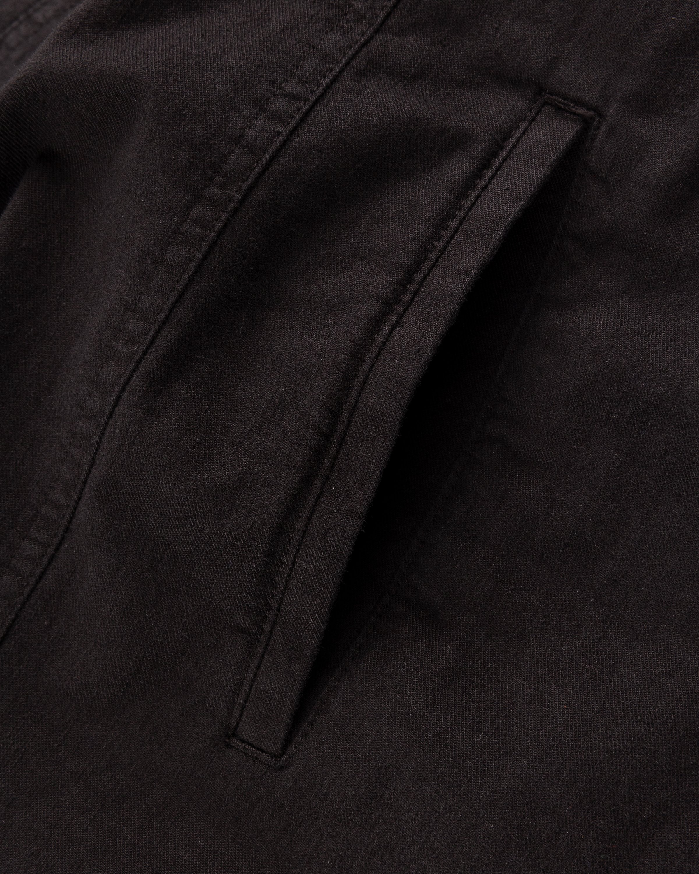 Winnie New York – Linen Cargo Shorts Black - Shorts - Black - Image 6