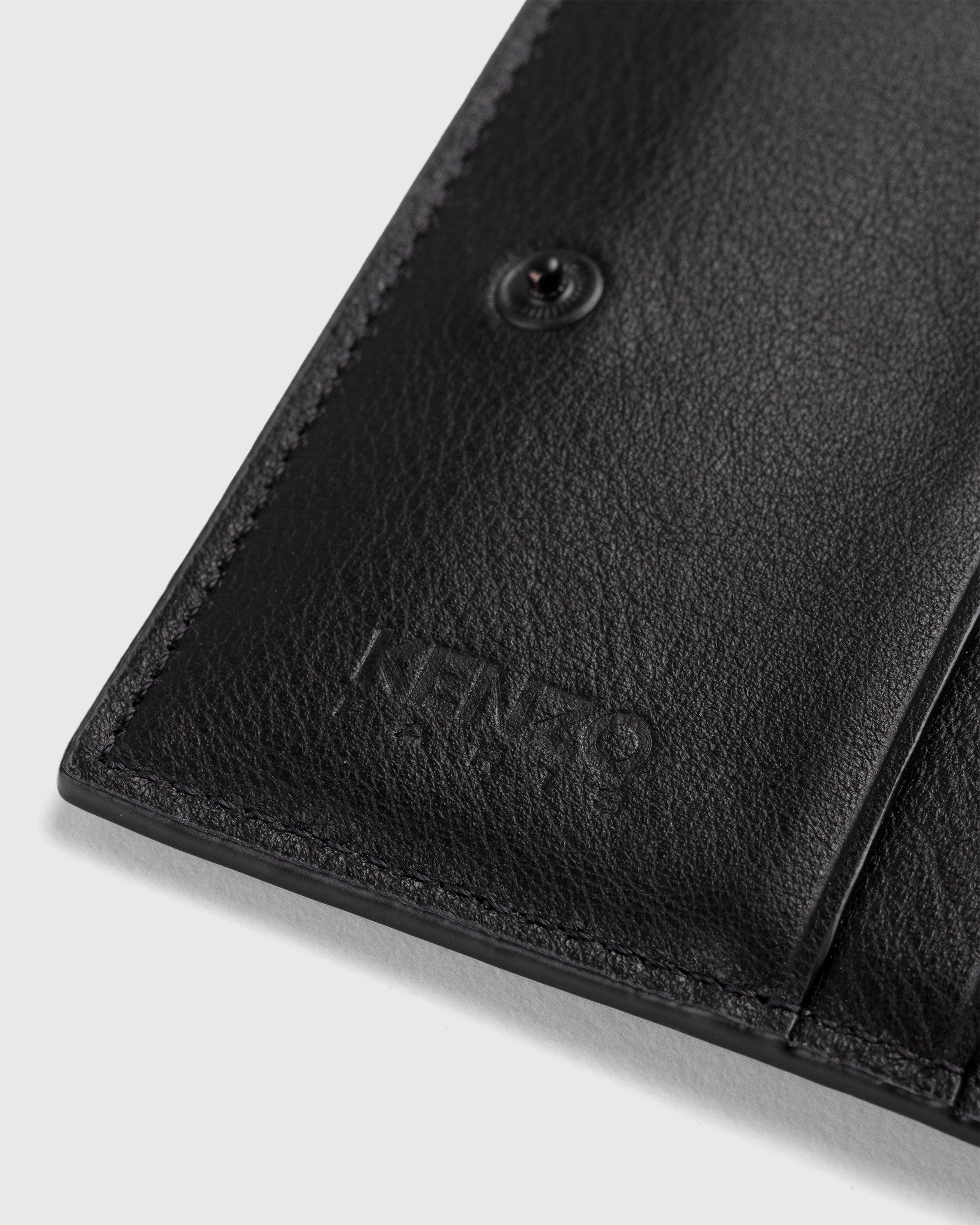 Kenzo – Crest Foldable Wallet Black - Wallets - Black - Image 4