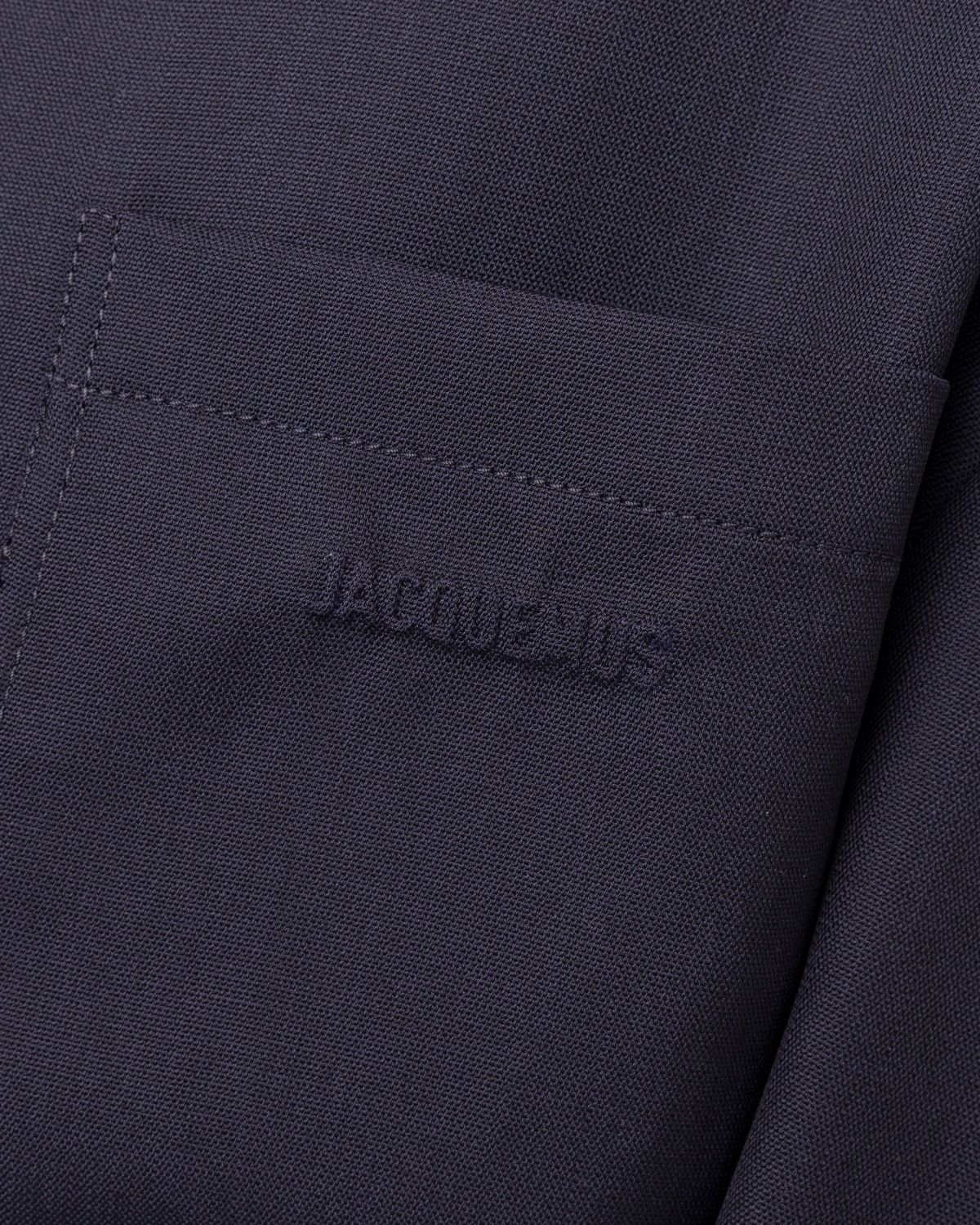 JACQUEMUS – Le Blouson Linu Navy - Outerwear - Blue - Image 10