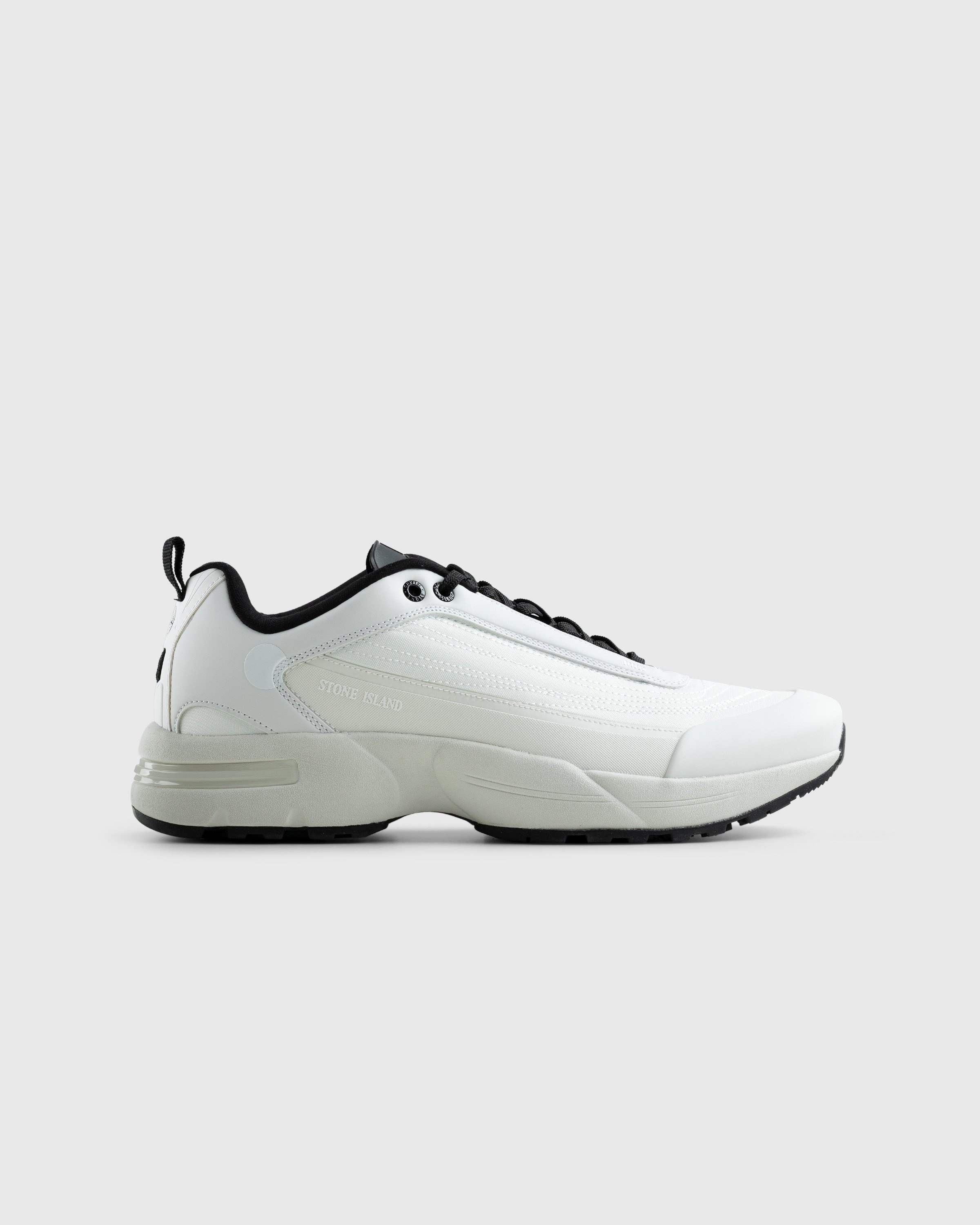 Stone Island – Grime Sneaker White - Low Top Sneakers - White - Image 1