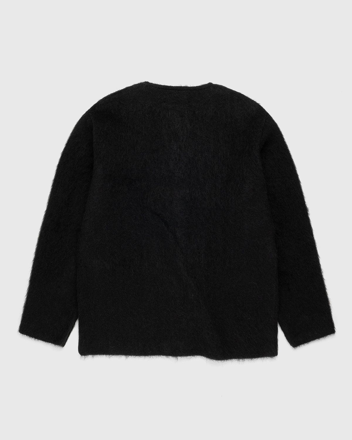 Our Legacy – Cardigan Black Mohair - Cardigans - Black - Image 2