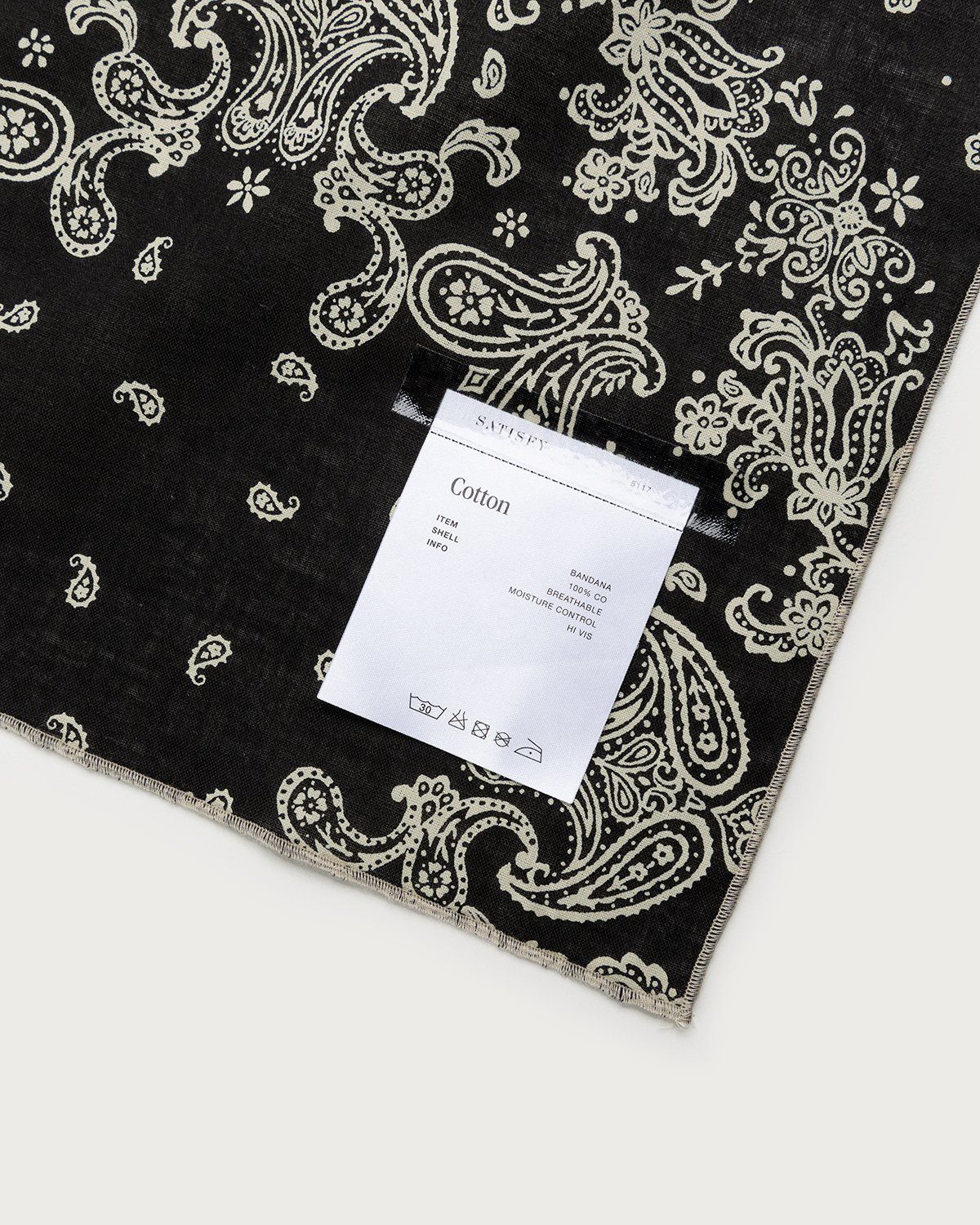 Satisfy x Highsnobiety – HS Sports Patchwork Bandana Multi - Scarves - Multi - Image 4