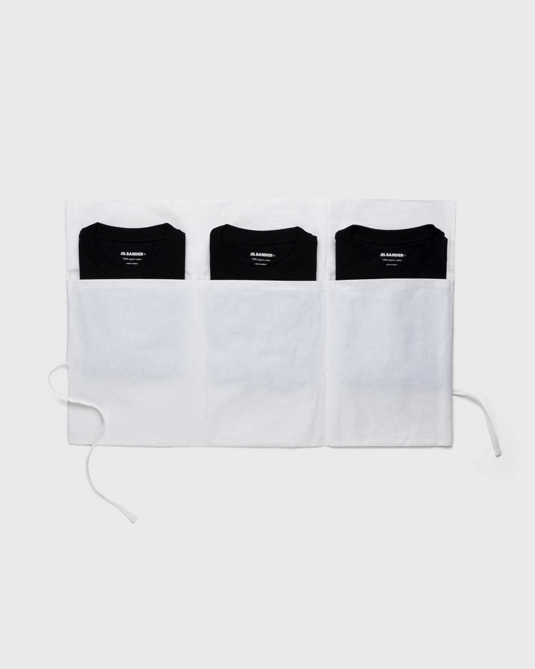 Jil Sander – T-Shirt 3-Pack Black - Tops - Black - Image 5