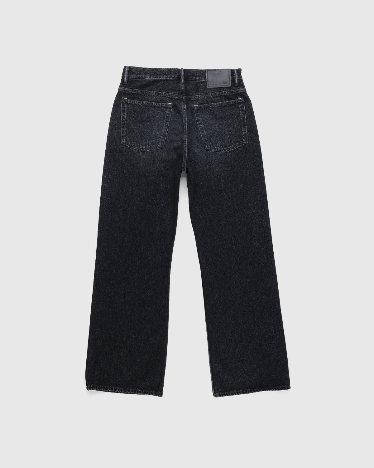 Acne Studios – Brutus 2021M Boot Cut Jeans Black - Pants - Black - Image 2