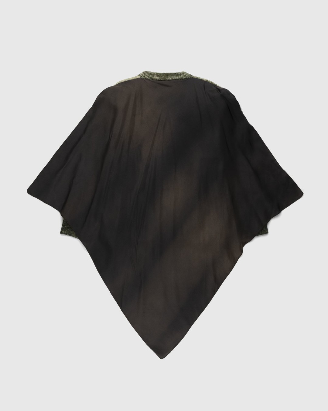 Maison Margiela – Discharged Wool Sweater - Knitwear - Green - Image 5