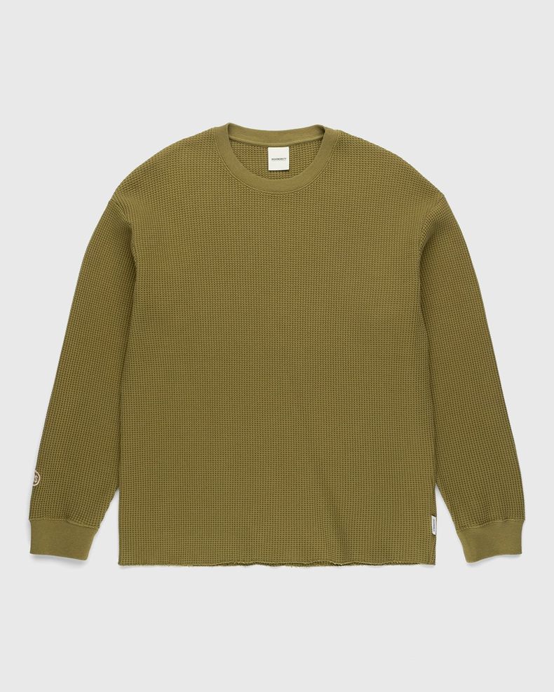 Highsnobiety – Thermal Staples Long Sleeve Olive