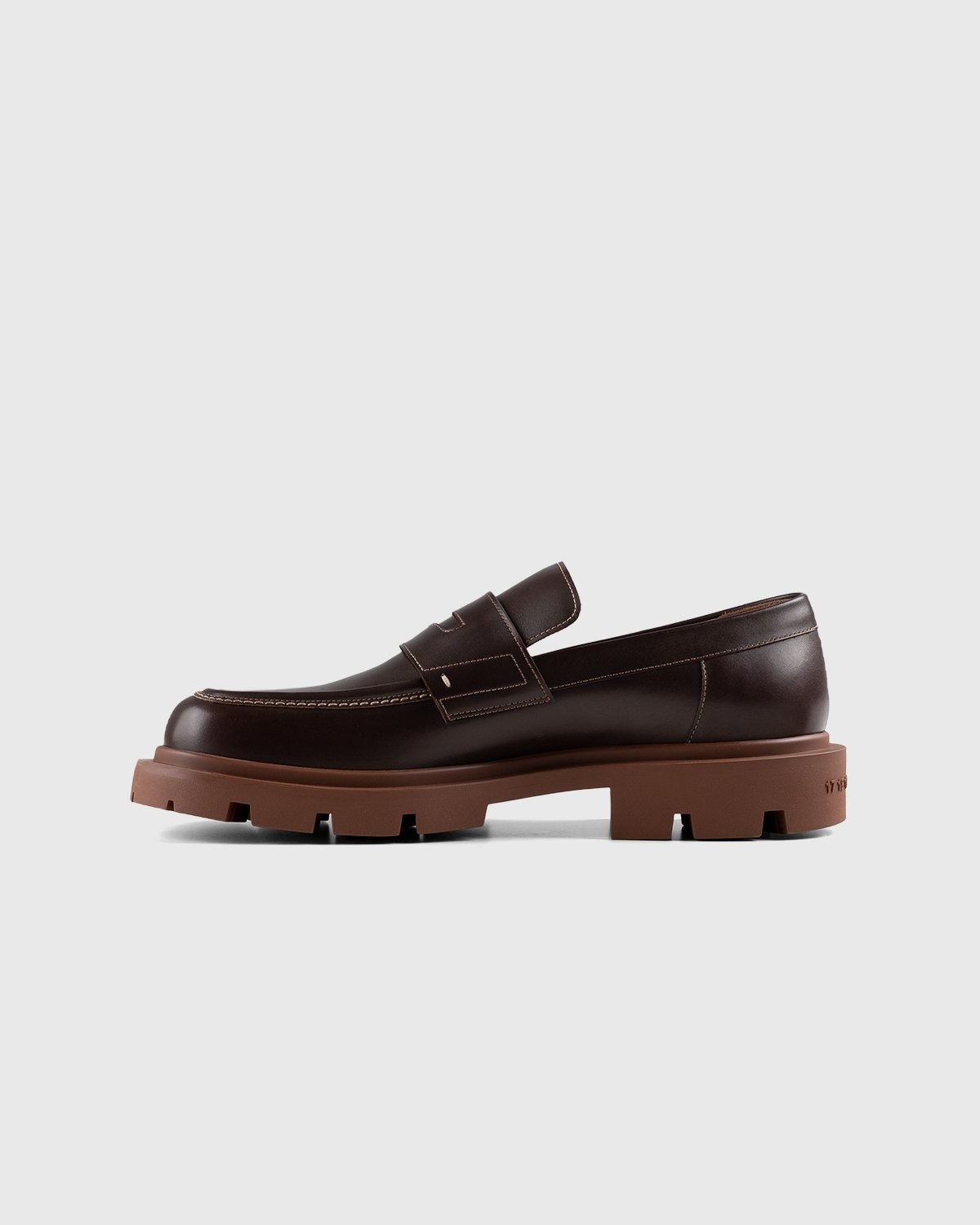 Maison Margiela – Lug Sole Loafers Brown - Shoes - Brown - Image 2