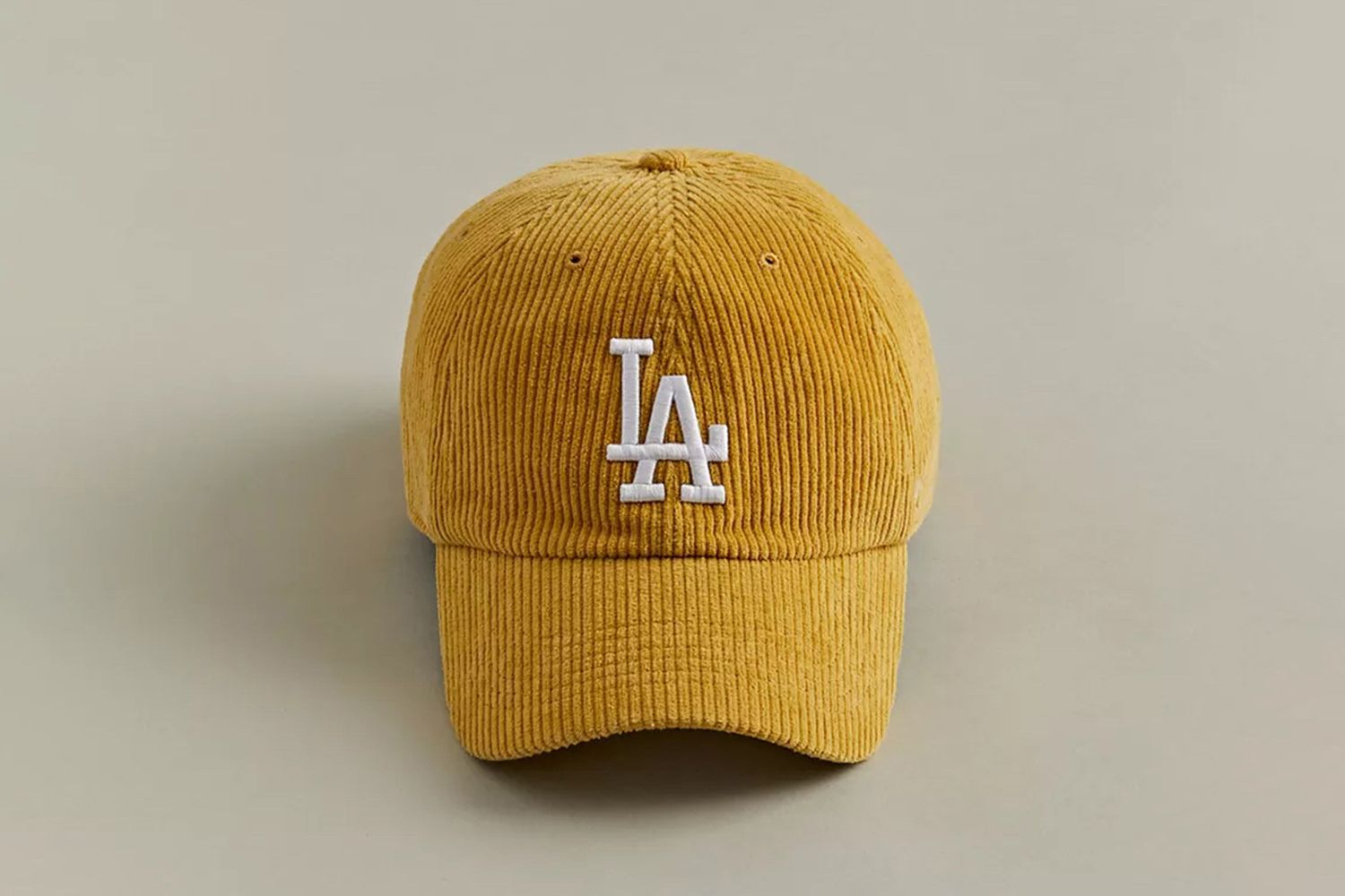 UO Exclusive MLB Los Angeles Dodgers Cord Cleanup Baseball Hat