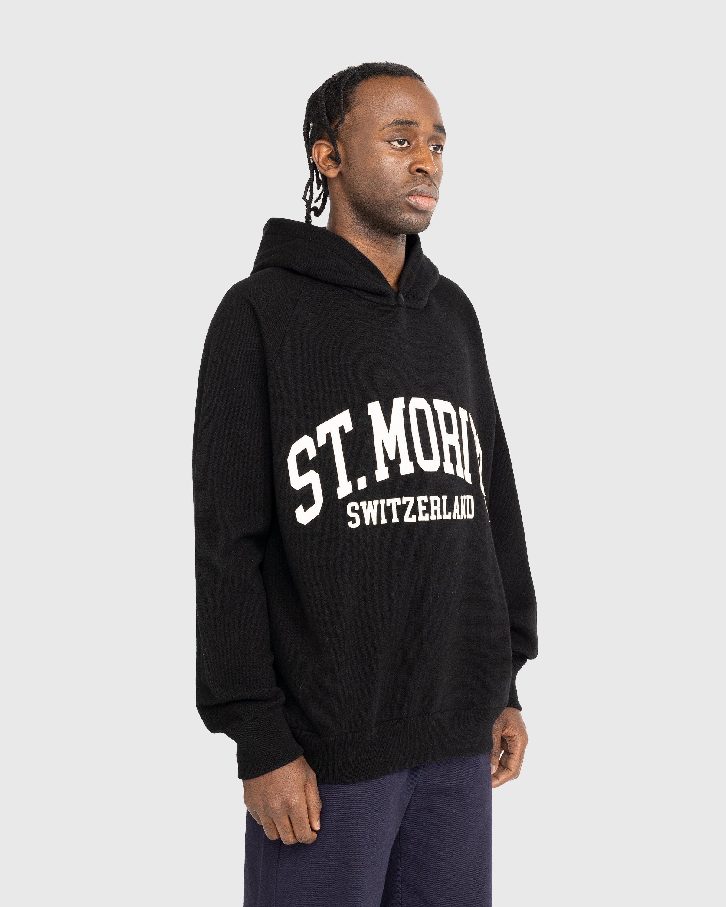 Bally – St. Moritz Cashmere Hoodie Black | Highsnobiety Shop