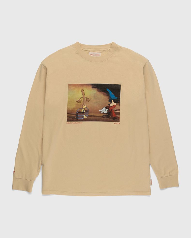 Graphic Longsleeve Beige