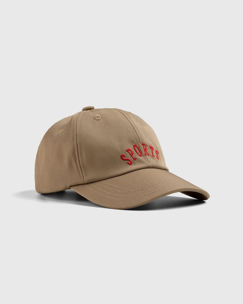 Highsnobiety – HS Sports Logo Cap Eggshell
