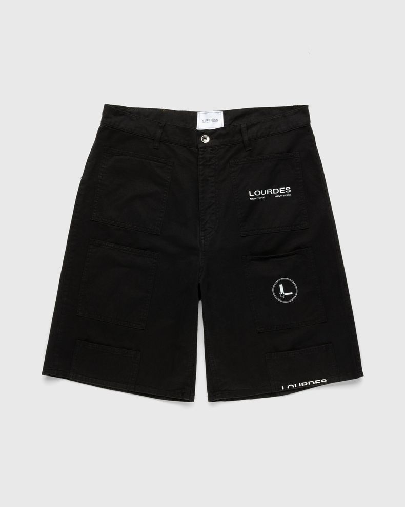 Lourdes New York – Multi-Pocket Cargo Short Black