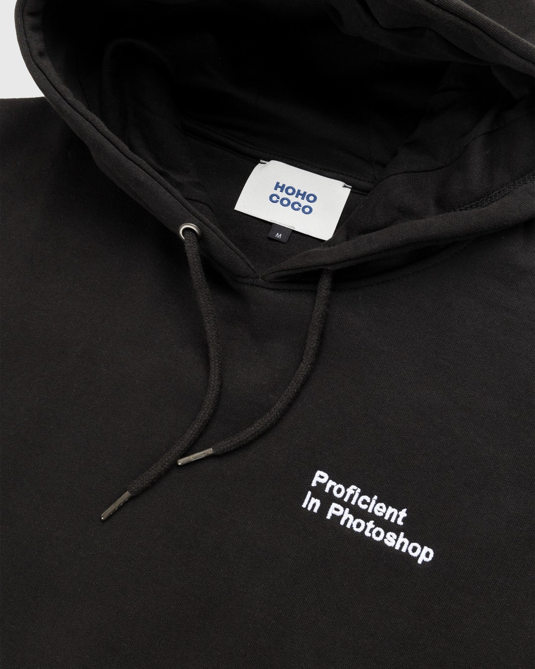 HO HO COCO – Proficient In Photoshop Hoodie Black - Sweats - Black - Image 3