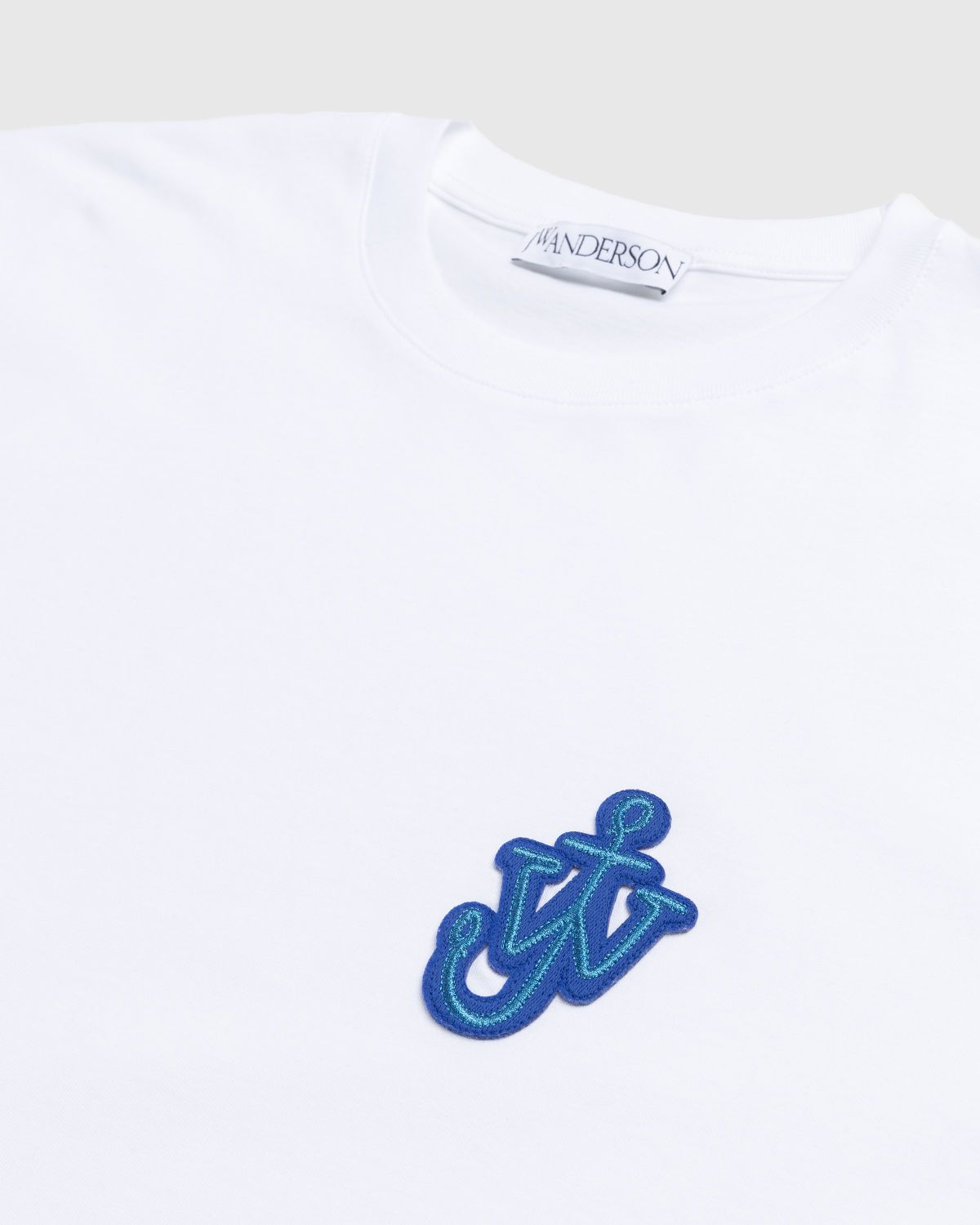 J.W. Anderson – Anchor Patch T-Shirt White - T-shirts - White - Image 5
