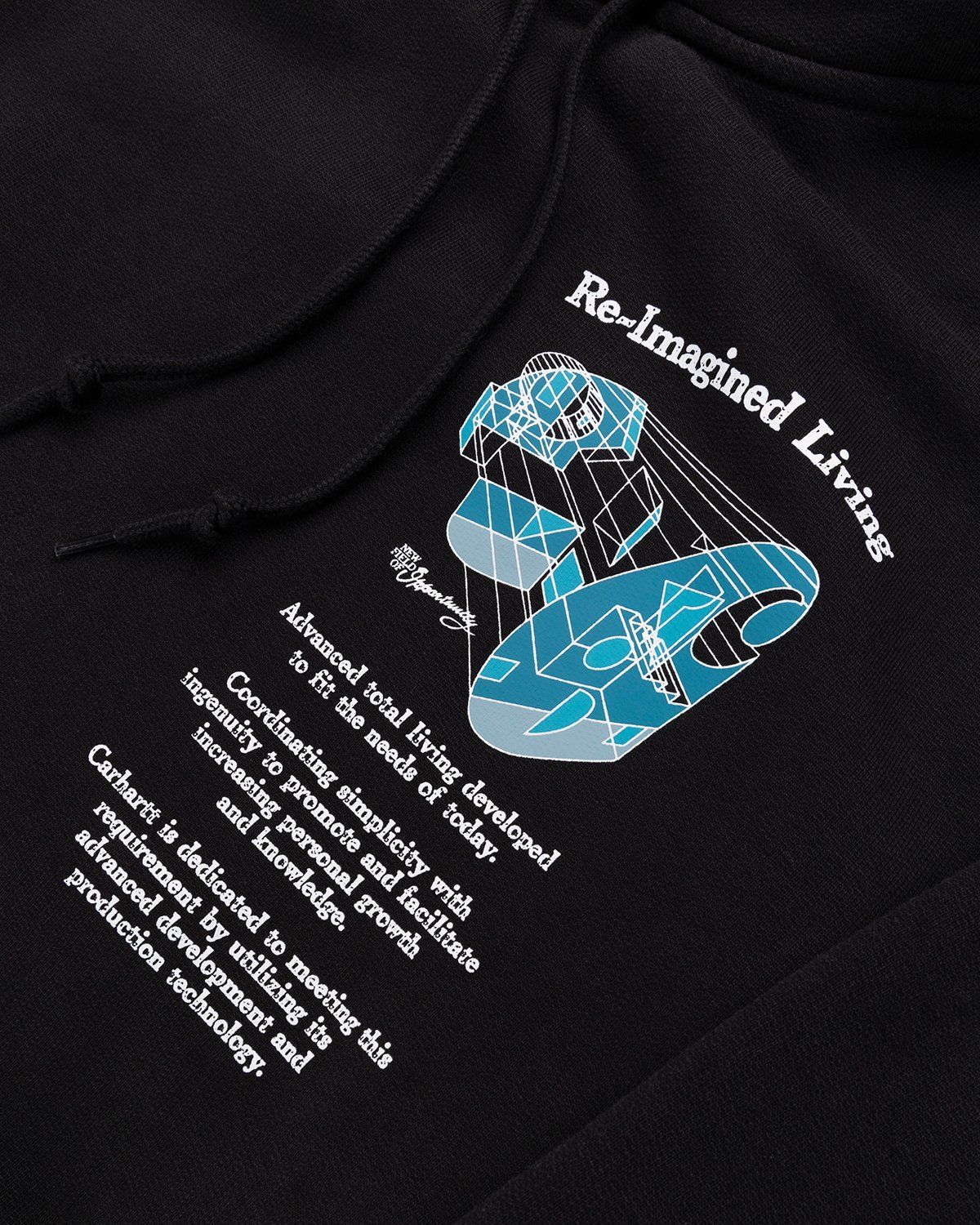 Carhartt WIP – Hooded Living Sweat Black - Sweats - Black - Image 4