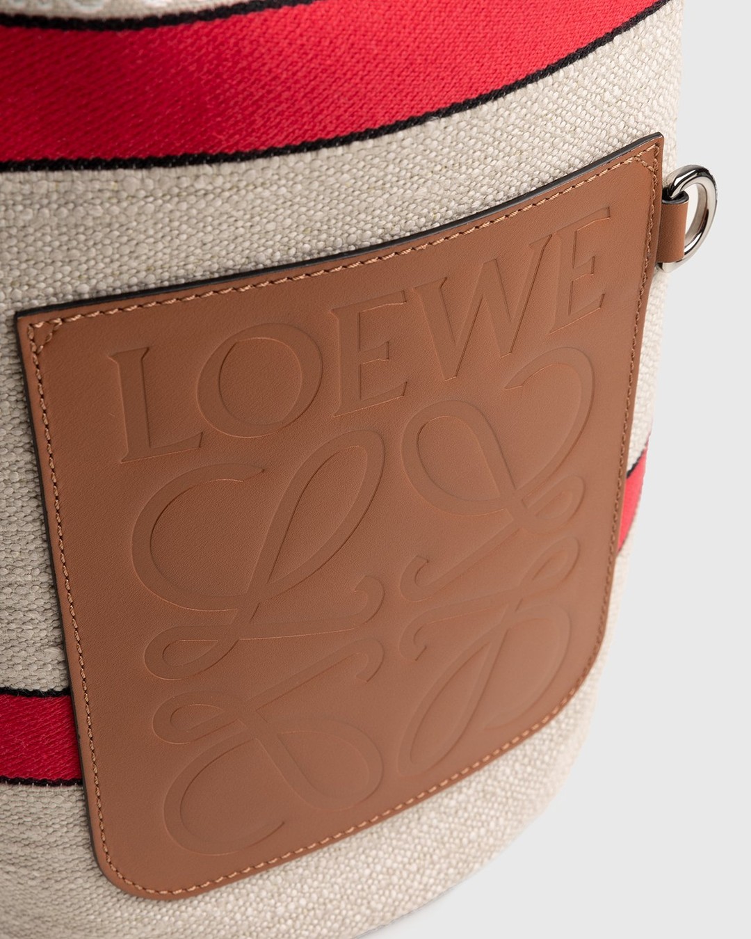 Loewe – Paula's Ibiza Sailor Bag Ecru/Red - Bags - Red - Image 3