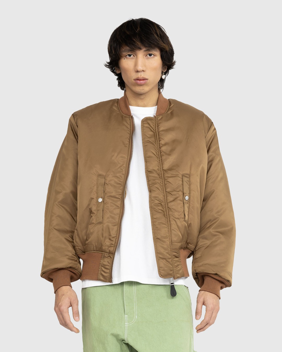 Alpha Industries x Highsnobiety – MA-1 Bomber Golden Brown - Bomber Jackets - Brown - Image 4
