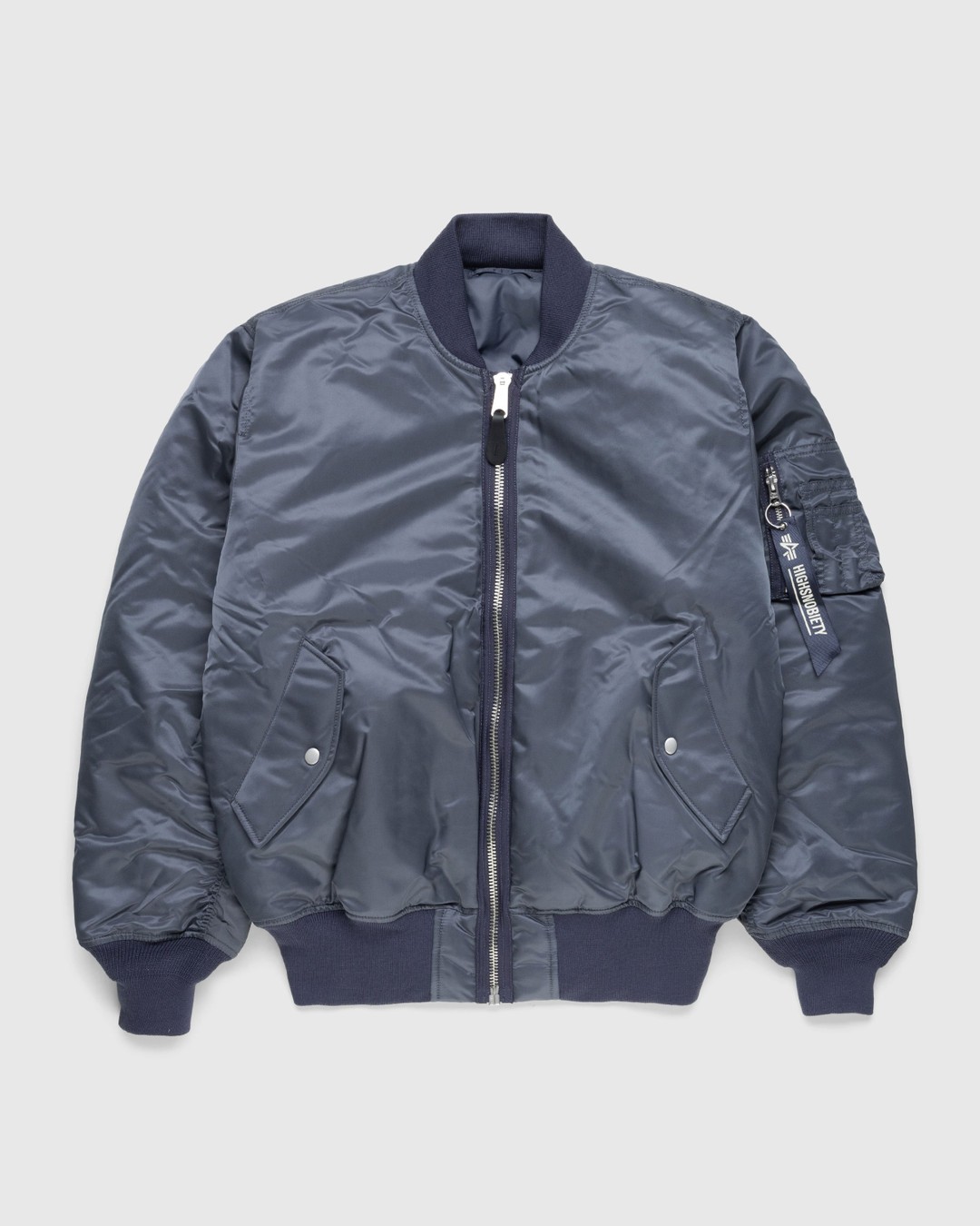 Alpha Industries | Navy x Bomber Highsnobiety Shop MA-1 – Highsnobiety