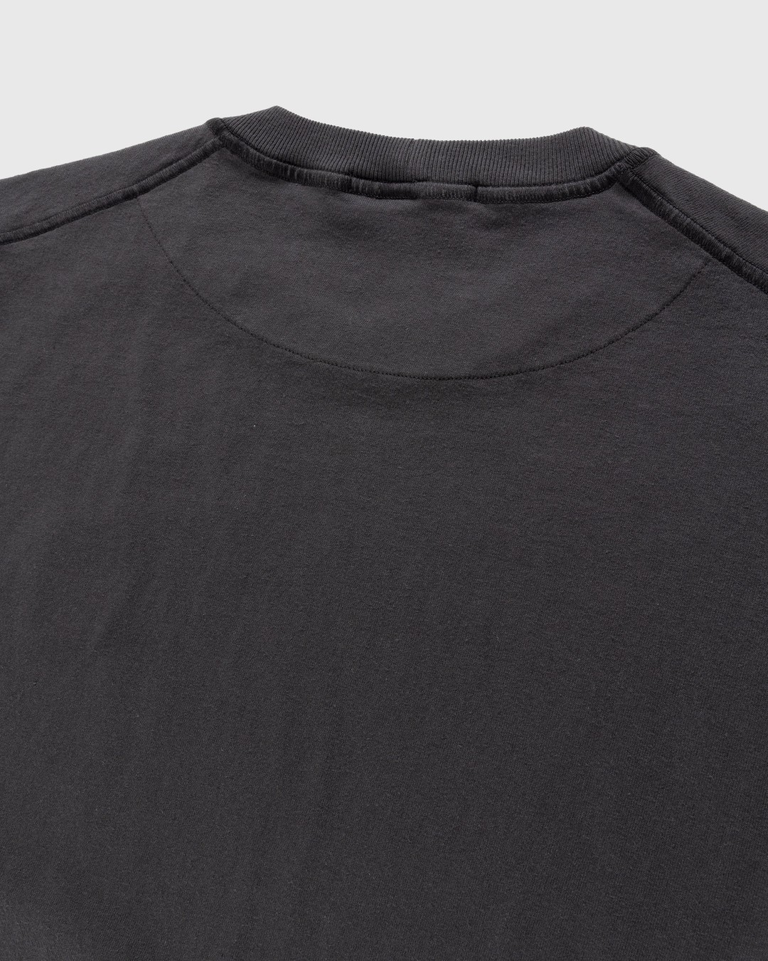 Stone Island – Fissato T-Shirt Charcoal - Tops - Beige - Image 3