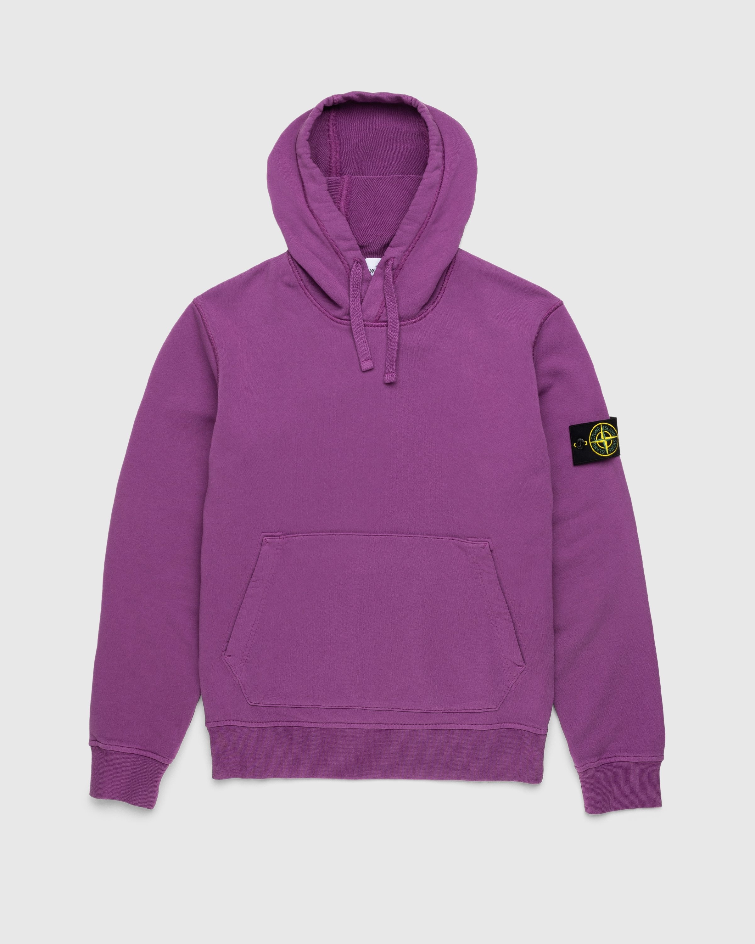 Stone island pink hoodie sales