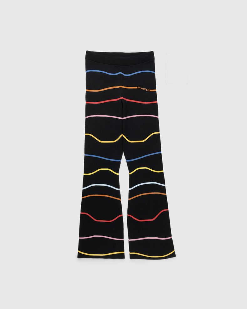 Marni – Techno Cotton Rainbow Trousers Multi