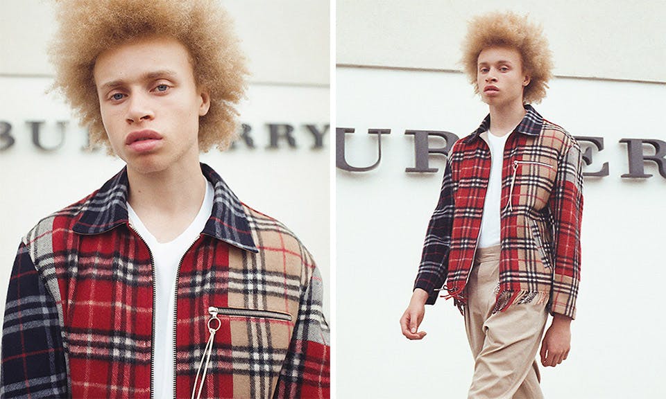 Burberry scarf jacket online