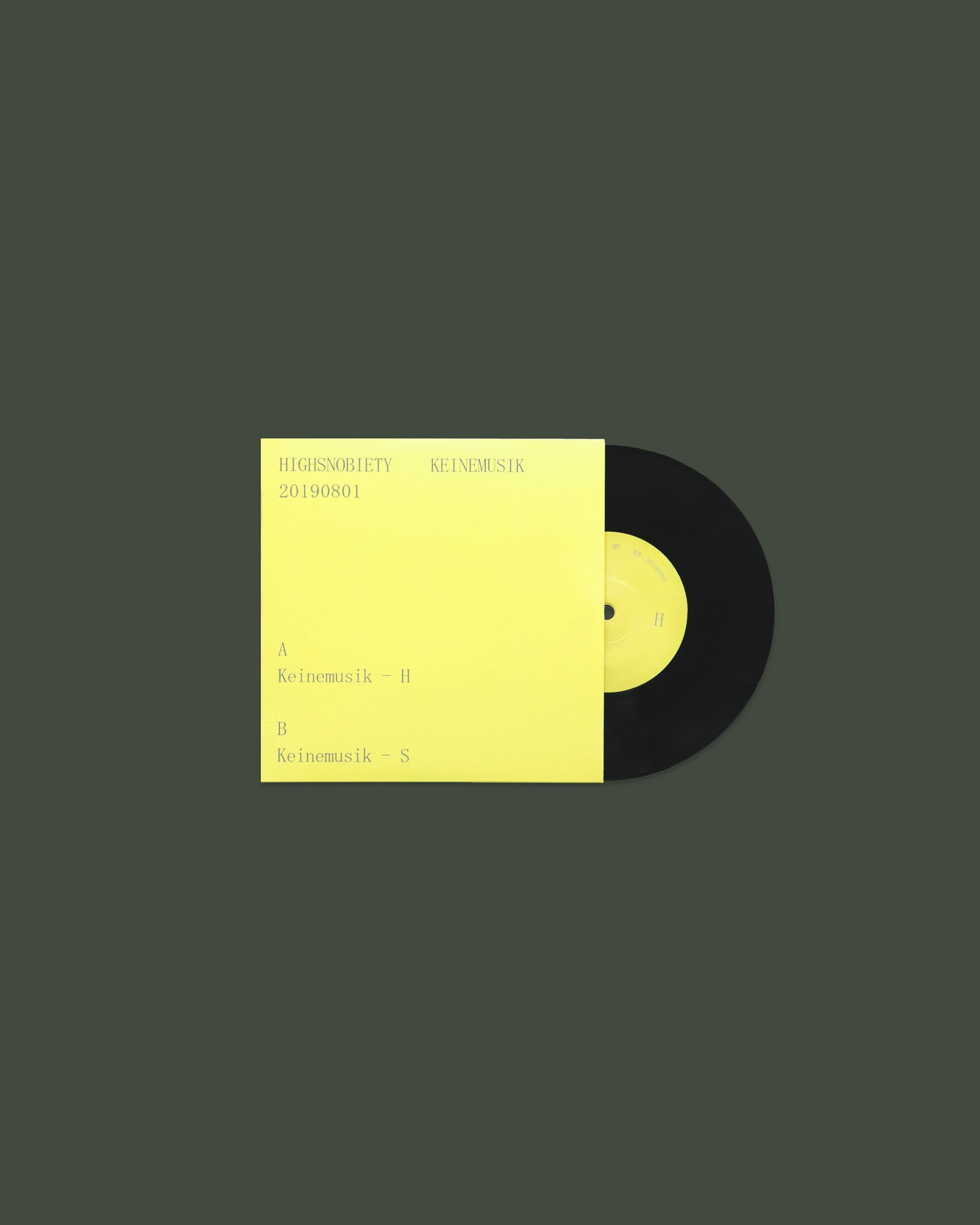 Highsnobiety – Magazine Issue 19, Keinemusik Vinyl & Long sleeve - Tops - Yellow - Image 2