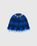 Brushed Mohair Seashell Bucket Hat Merlin Blue