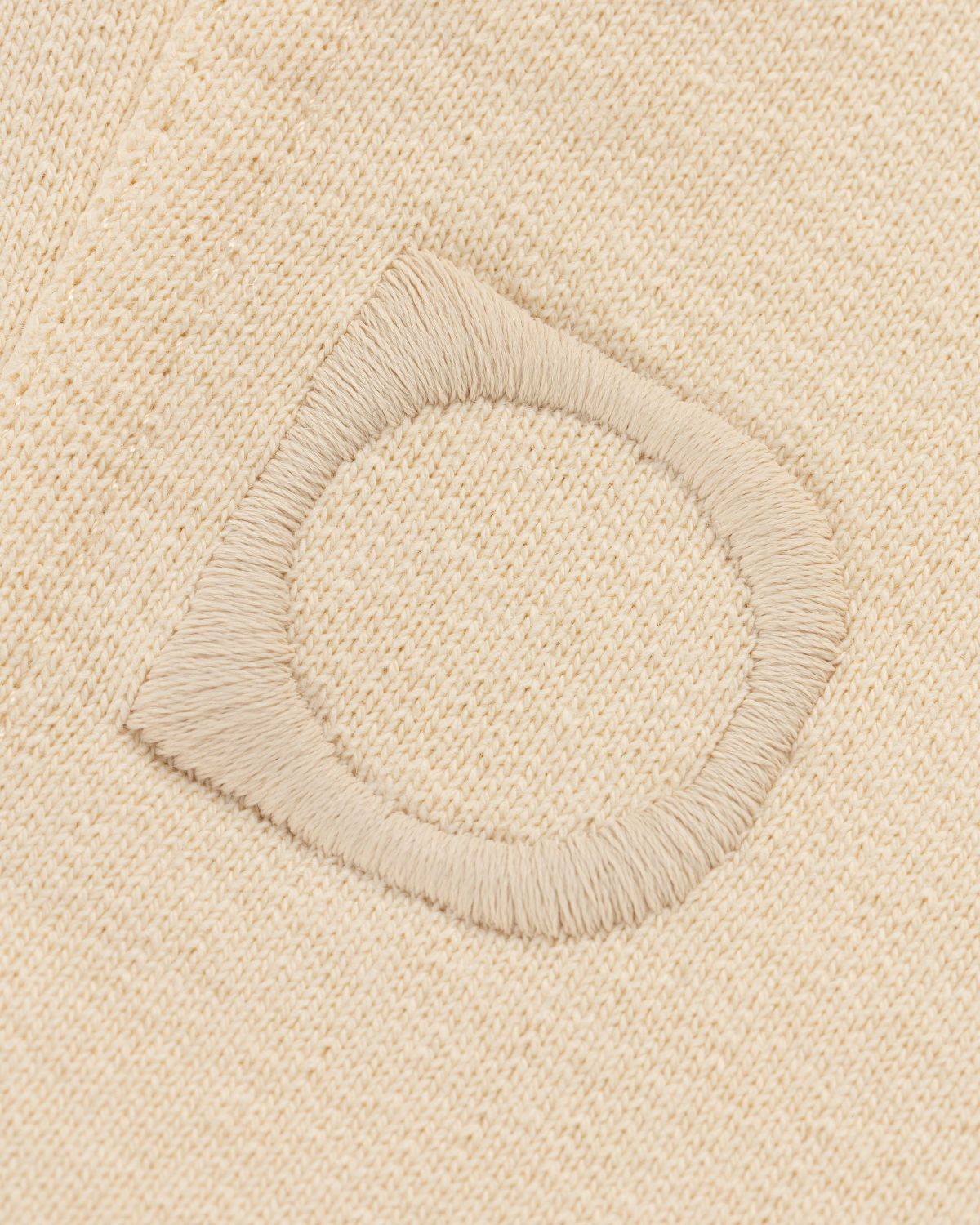 Diomene by Damir Doma – Heavy Jersey Polo Cloud Cream - Shirts - Beige - Image 2