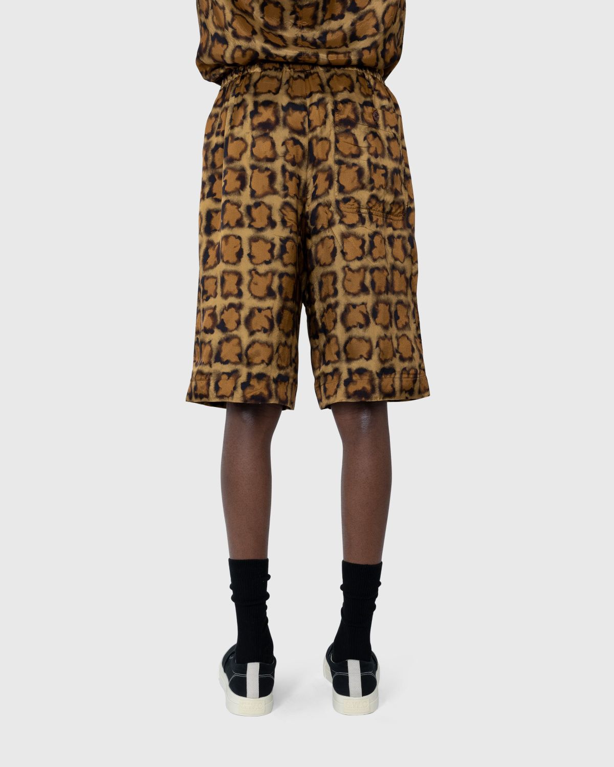 Dries van Noten – Plyd Shorts Camel - Shorts - Yellow - Image 6
