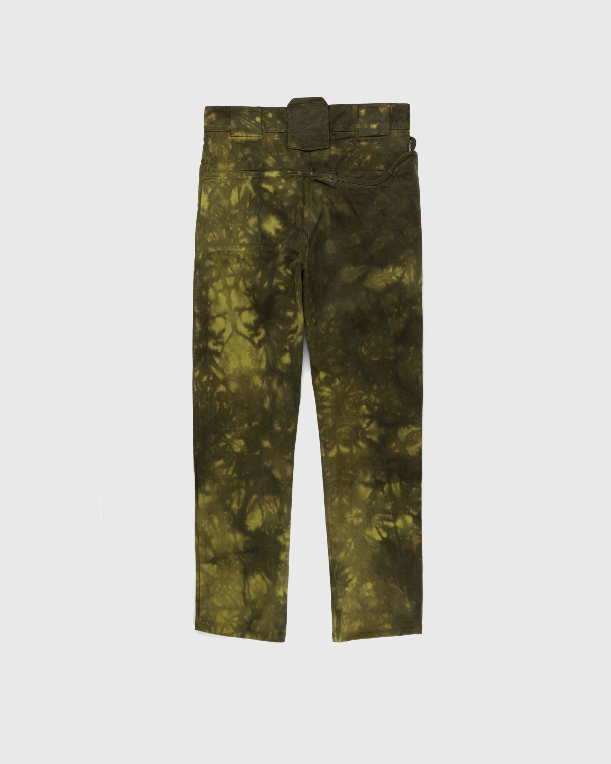 Affix – Crease-Dyed Corso Pant Green - Pants - Green - Image 2