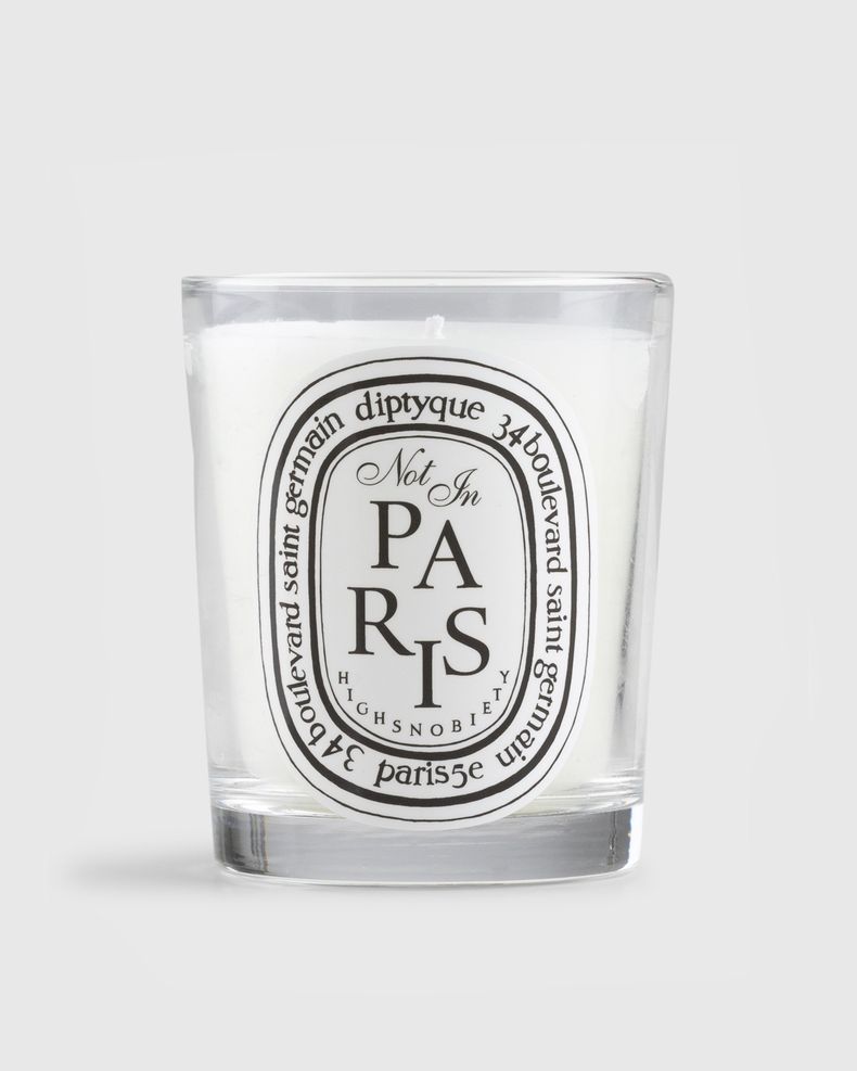 Diptyque x Highsnobiety – Not In Paris 4 Scented Candle White