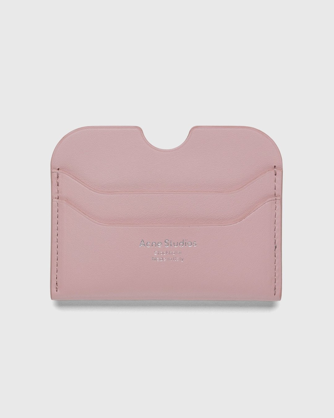 Acne Studios – Leather Card Case Powder Pink | Highsnobiety Shop