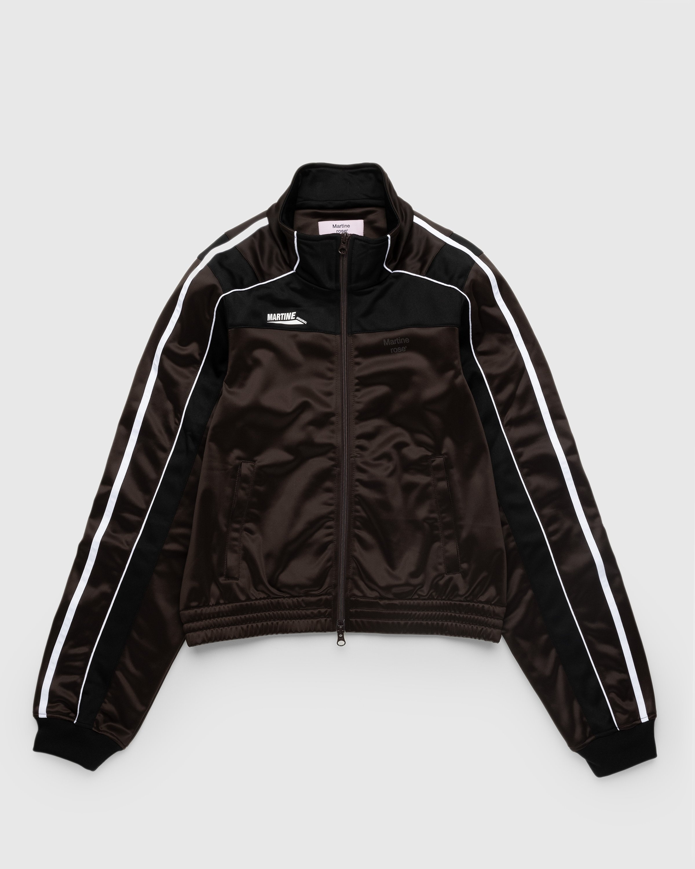 Martine Rose – Shrunken Track Jacket Brown