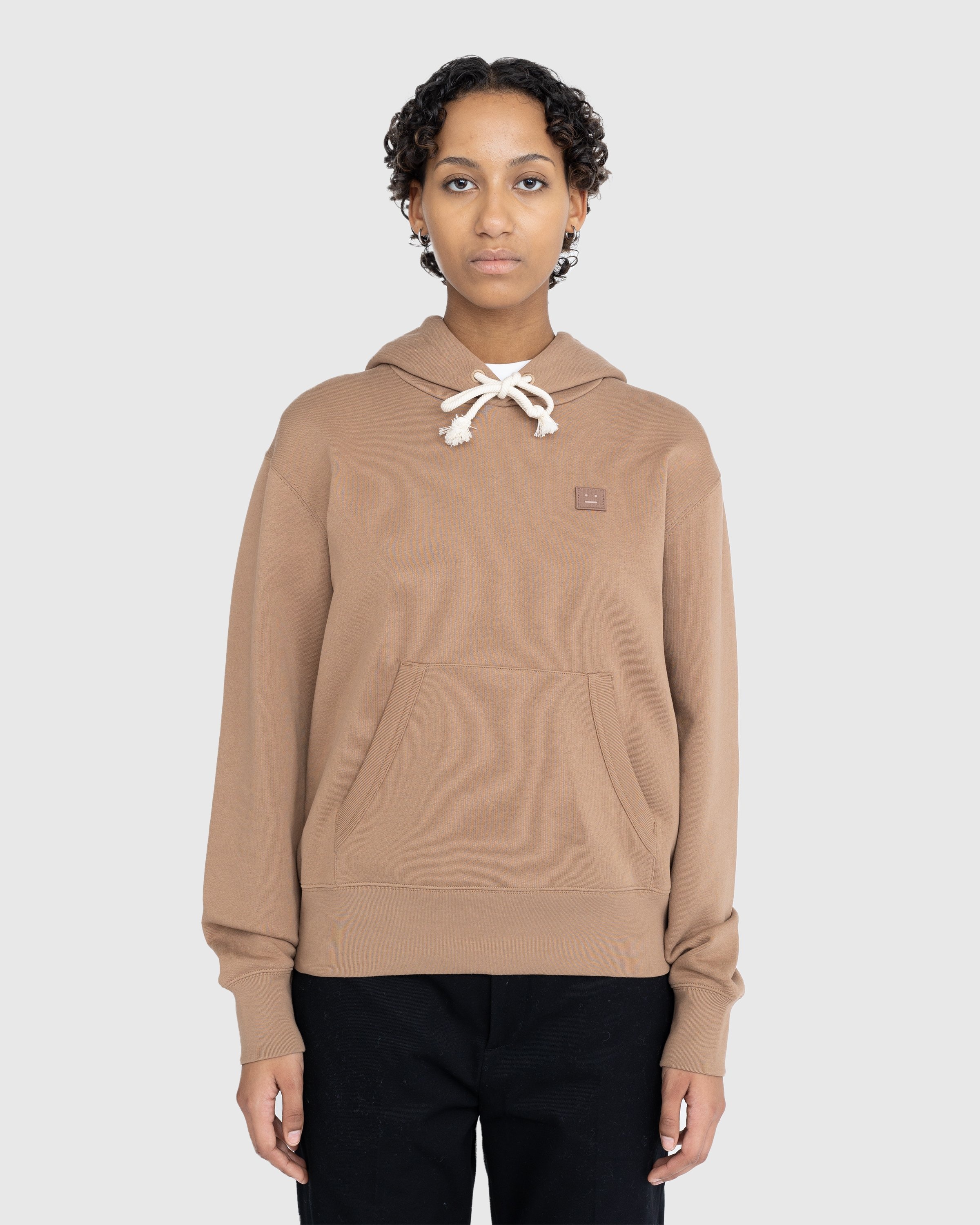Acne studios face sweatshirt hot sale