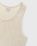 Highsnobiety – Knit Mesh Tank Top White - Tops - Beige - Image 3