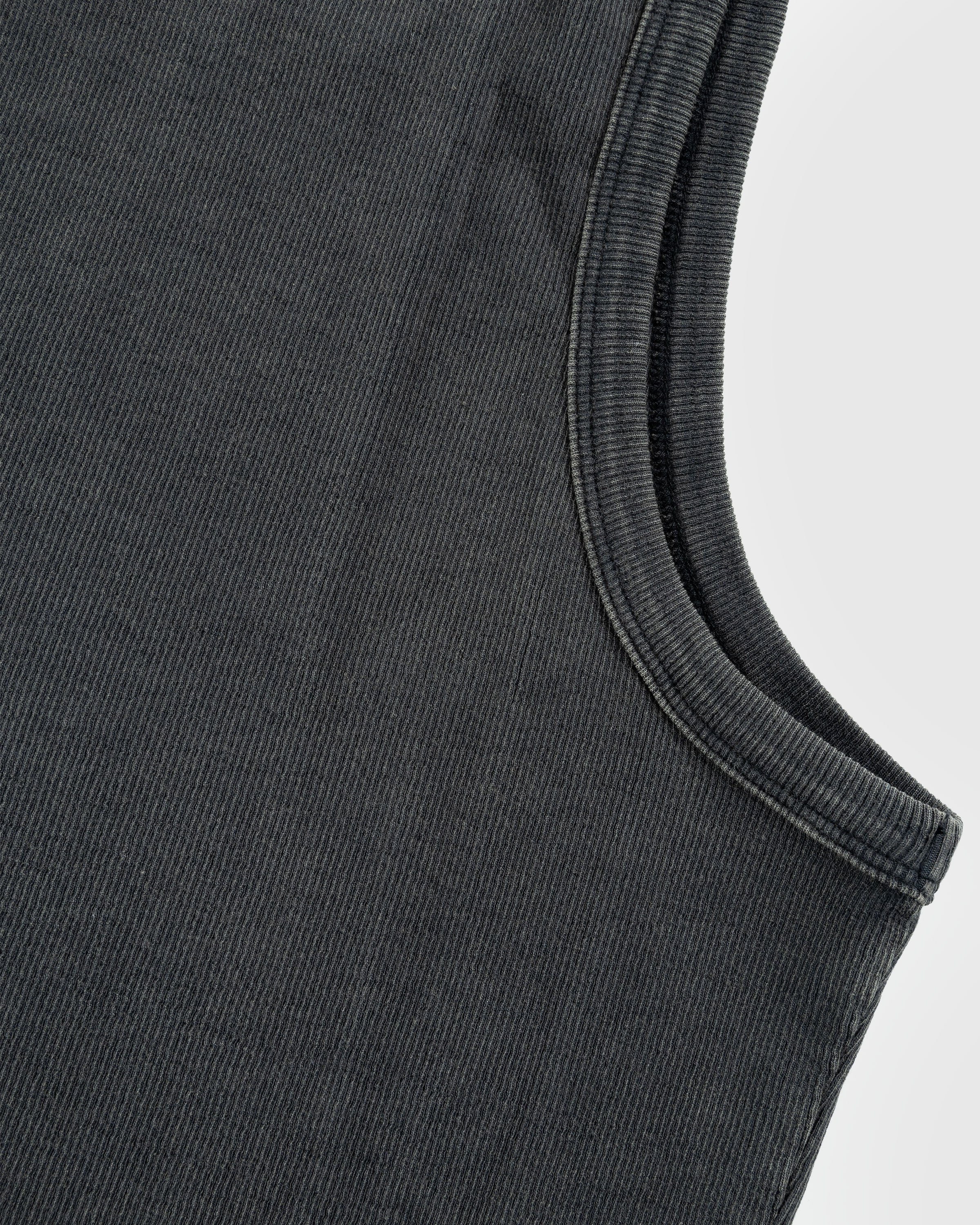 Entire Studios – Rib Tank Washed Black - Men Tops - Black - Image 6