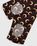 Marine Serre – Fuseaux Moon Leggings Brown - Pants - Brown - Image 6