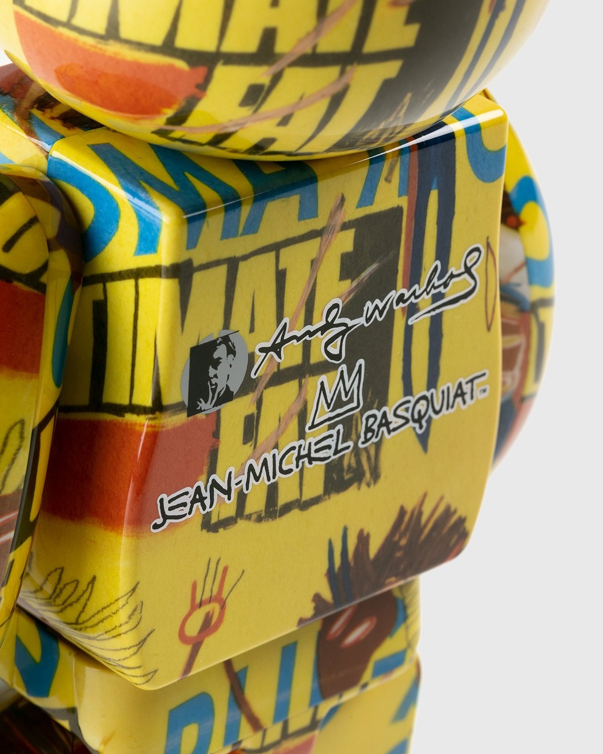 Medicom – Be@rbrick Andy Warhol x Jean-Michel Basquiat #3 1000% Multi - Arts & Collectibles - Multi - Image 5