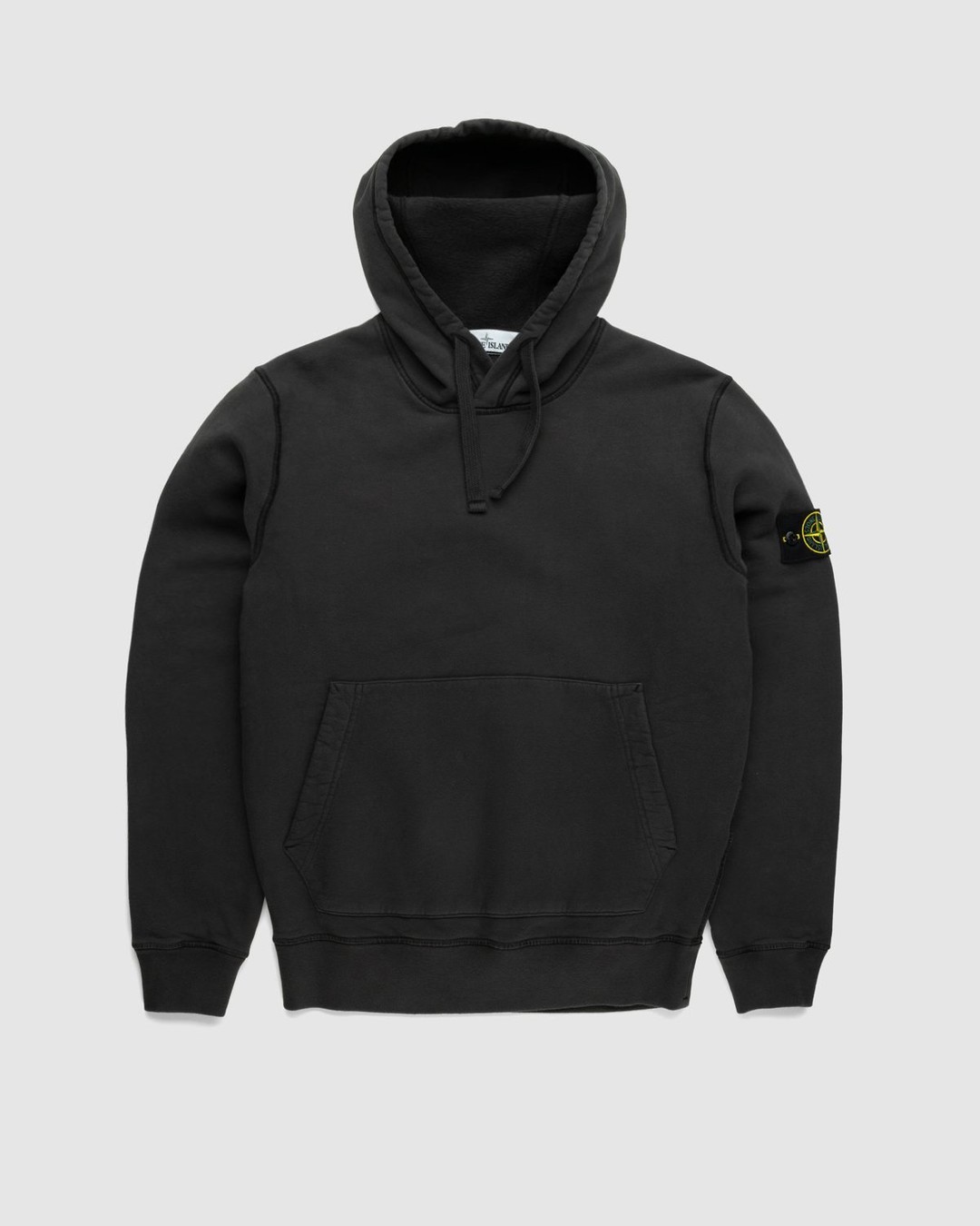Hoodie zipper top stone island