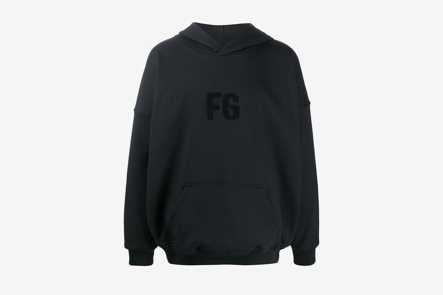 Everyday Raised-Logo Cotton Hoodie