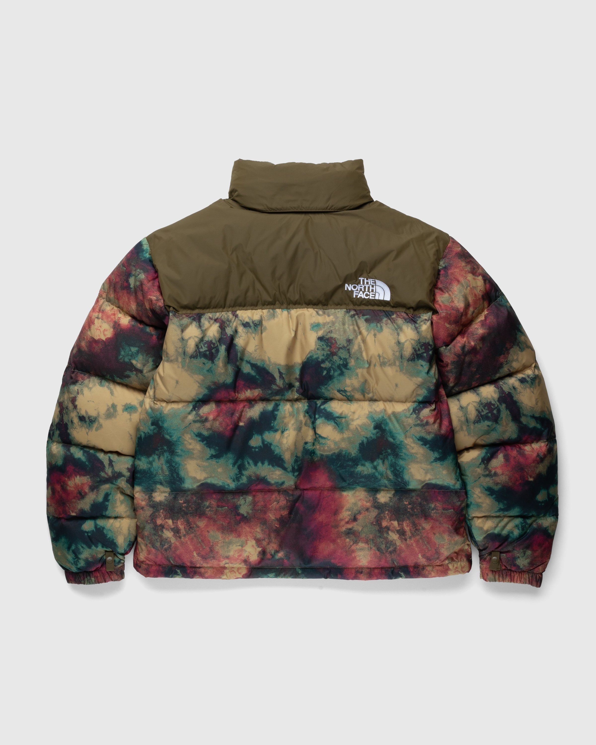 The North Face – Printed 1996 Retro Nuptse Jacket Antelope Tan/Ice Dye Print - Outerwear - Multi - Image 2