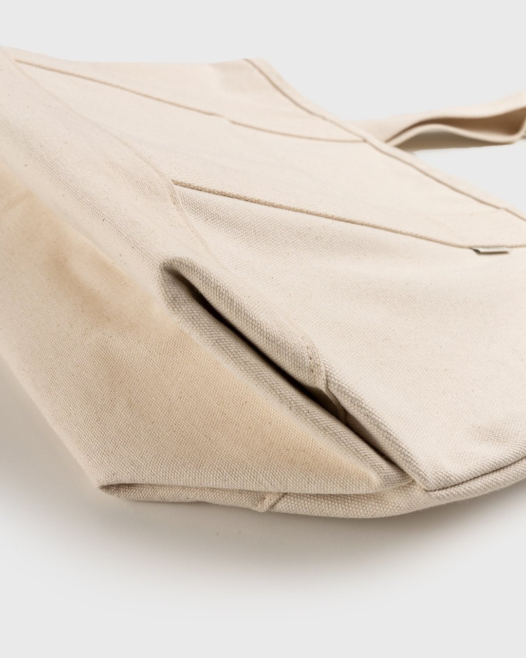 Highsnobiety – Large Canvas "H" Tote Natural - Bags - Beige - Image 3