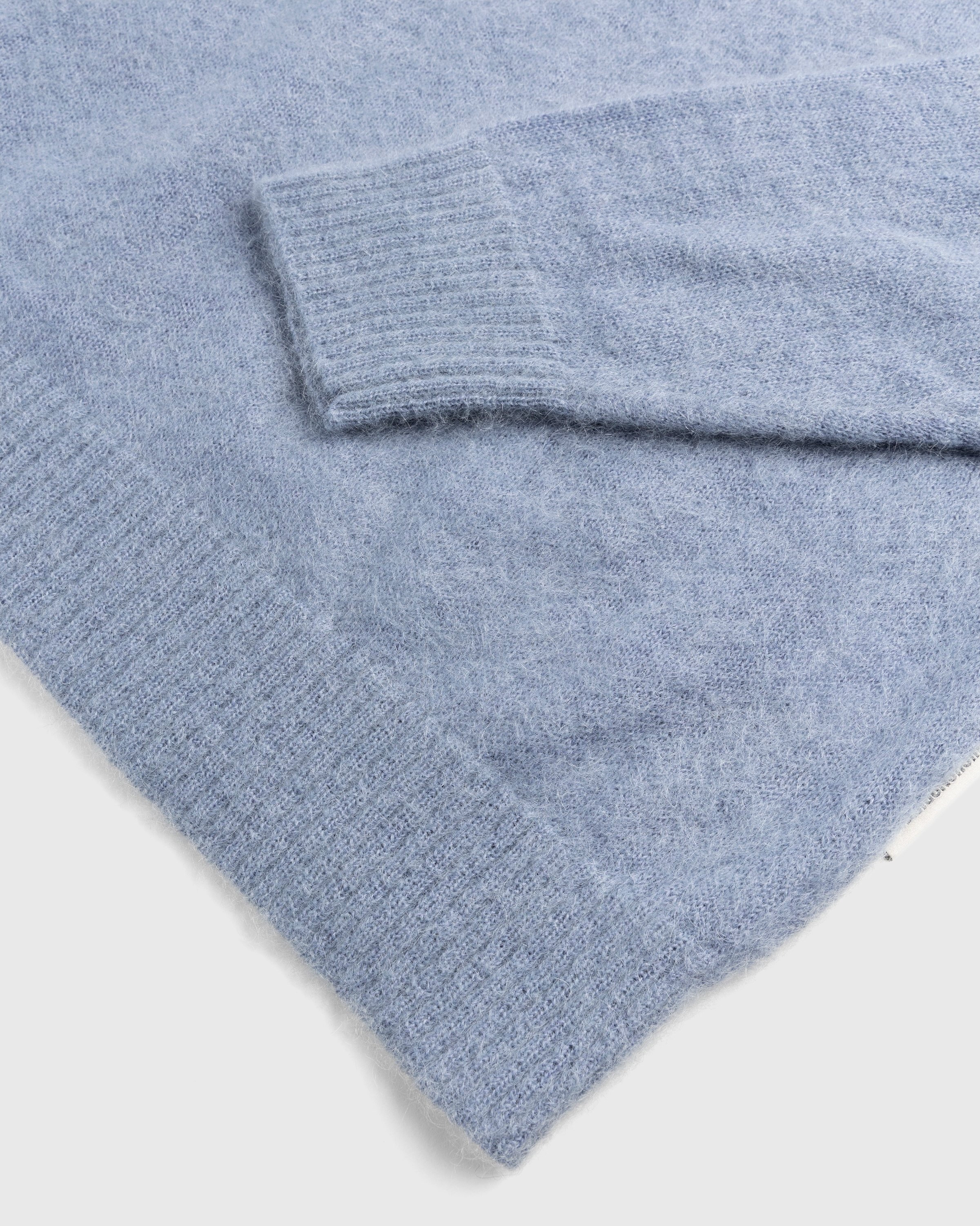 Highsnobiety – Alpaca Sweater Baby Blue - Knitwear - Blue - Image 7
