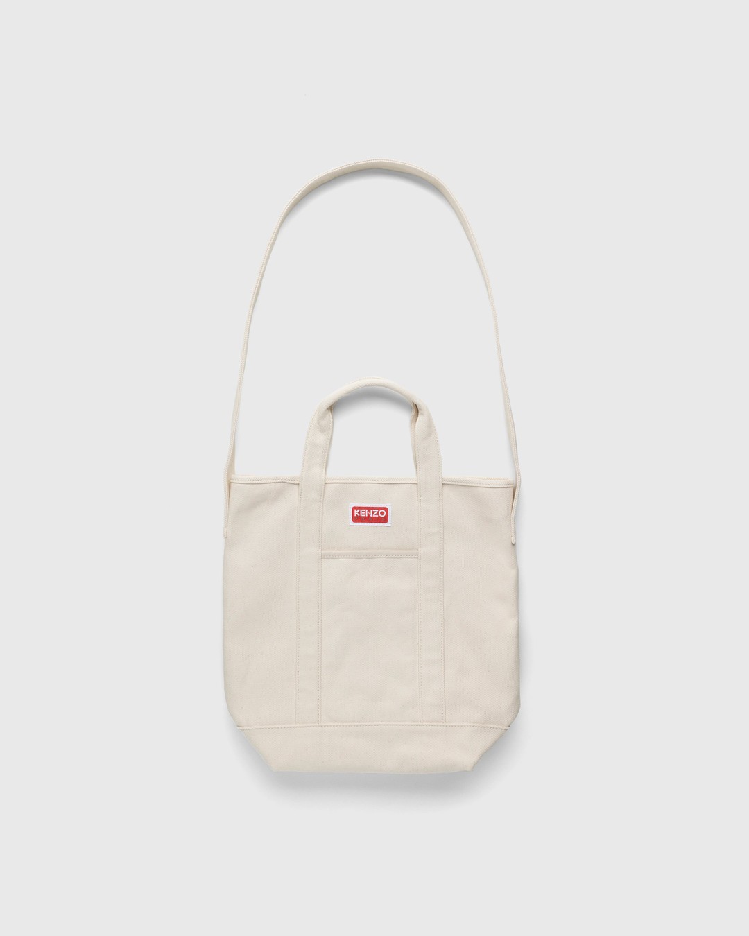 Kenzo – Poppy Tote Bag Ecru - Bags - Beige - Image 2