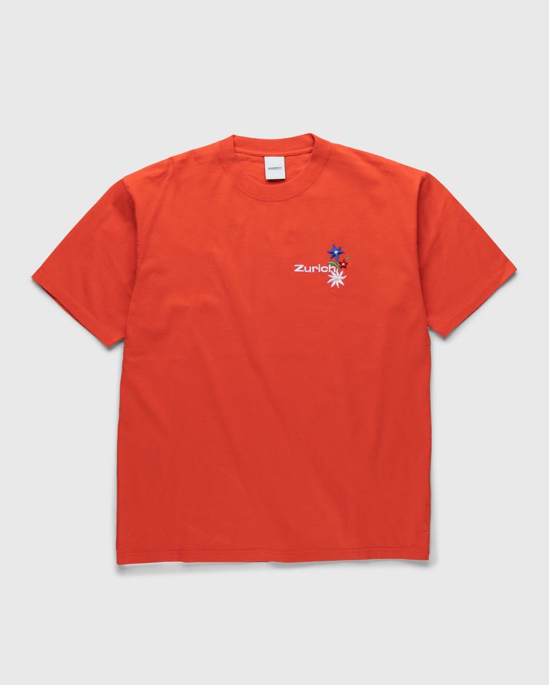 Highsnobiety – GATEZERO Alpine Flowers T-Shirt Red