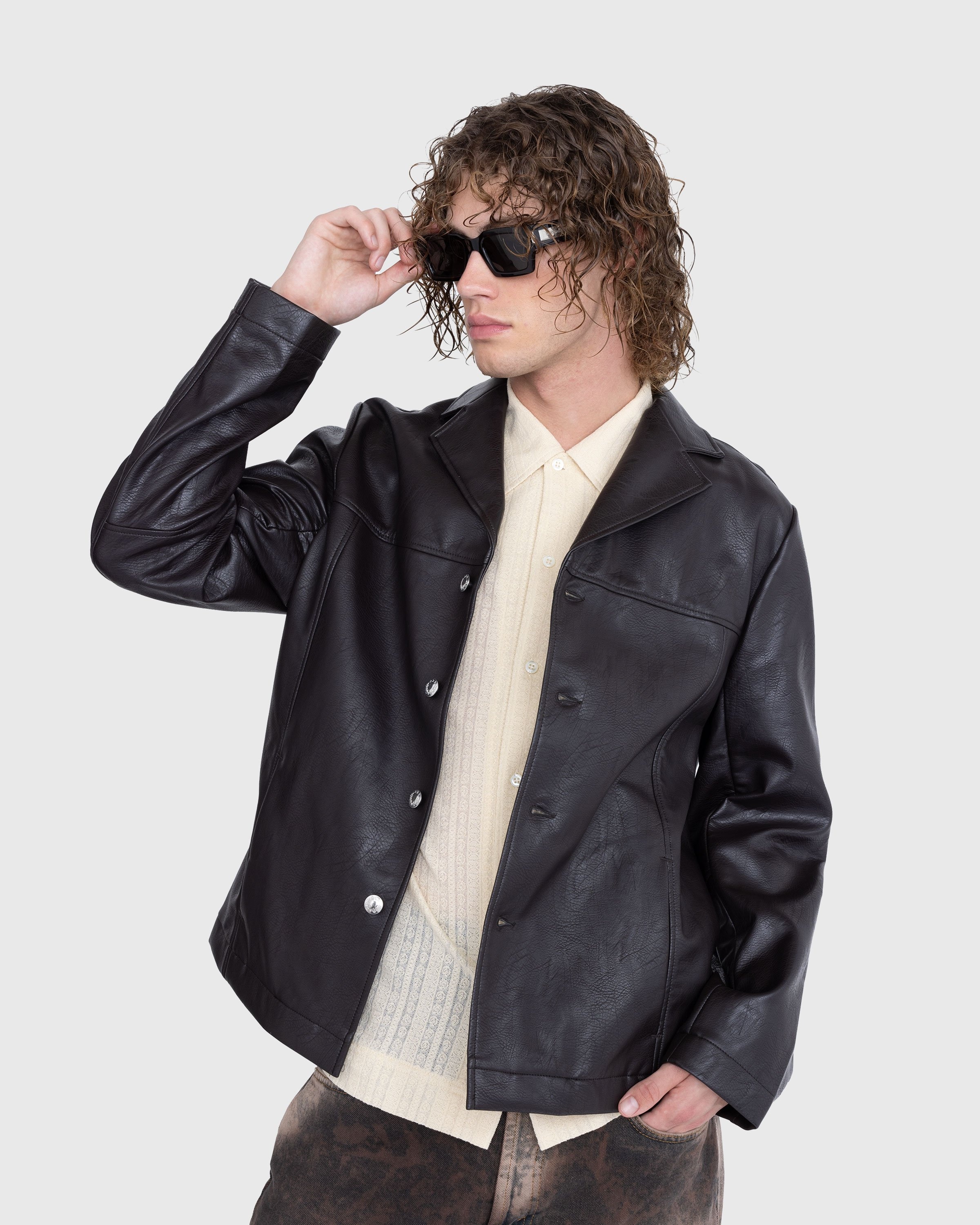 S fr Francis Jacket Coffee Brown Highsnobiety Shop