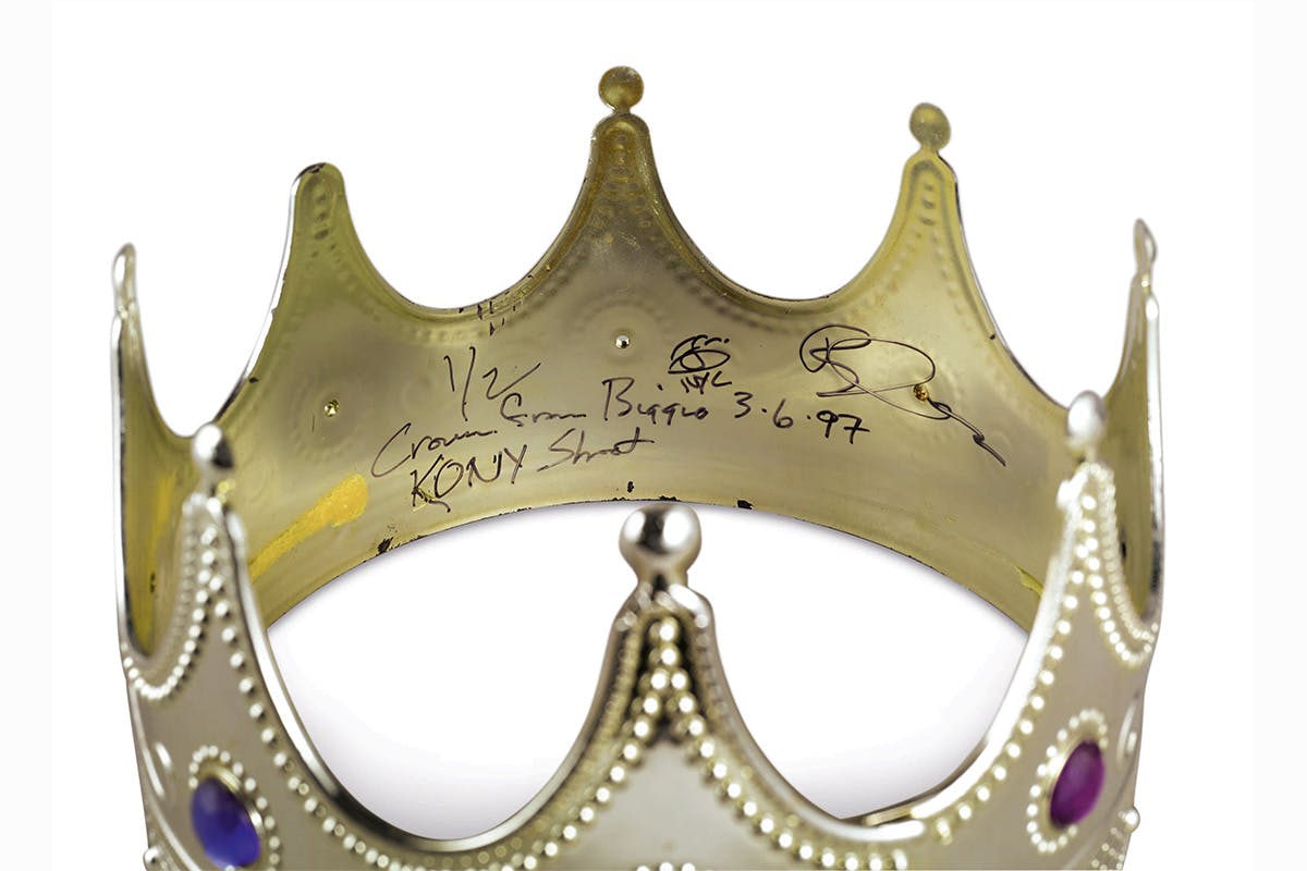 inside Biggie's crown